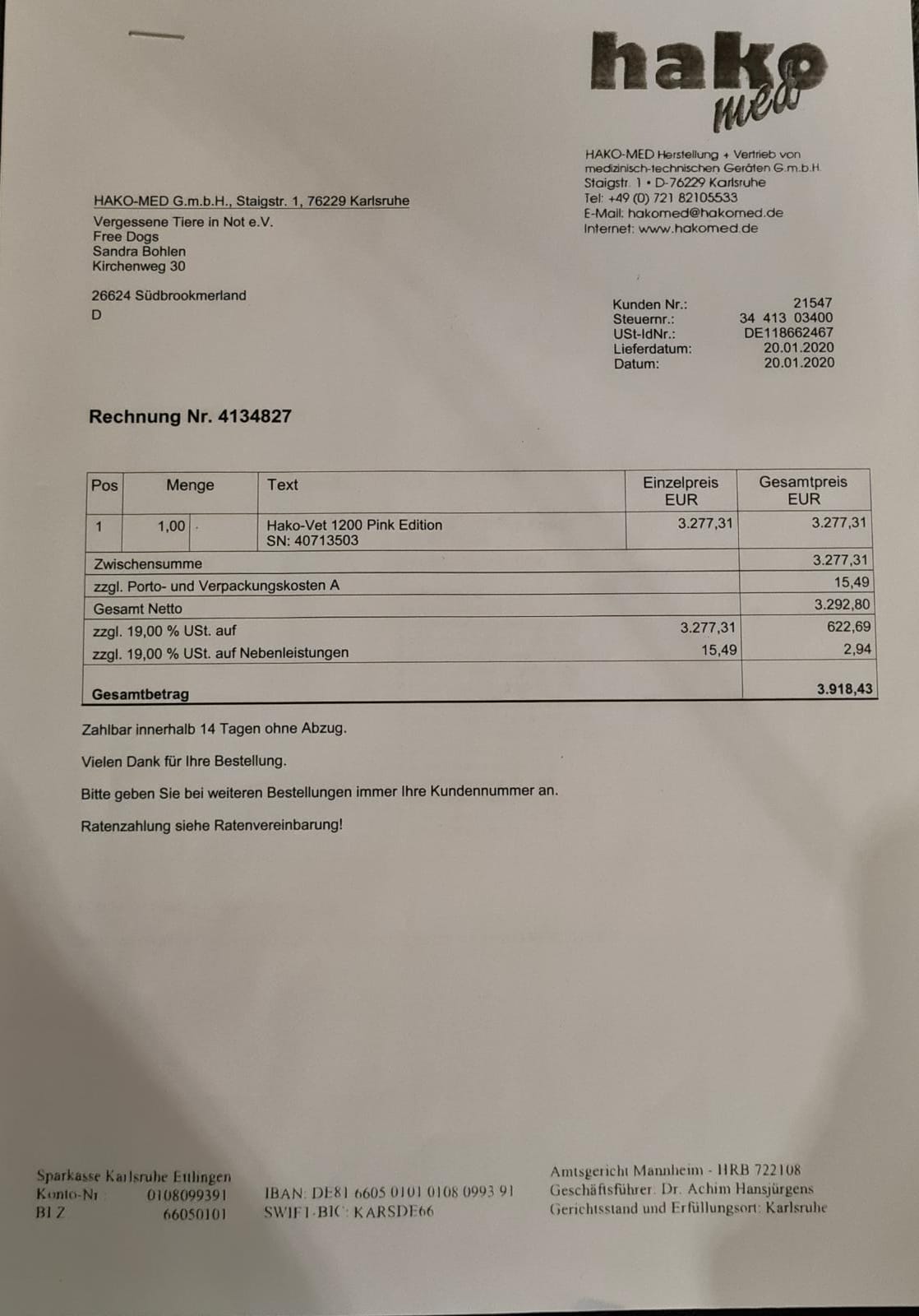 Rollihündin Roxy